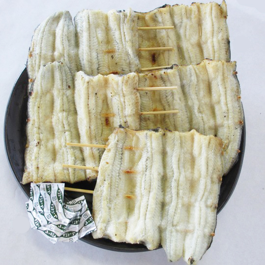炭火焼うなぎ【白焼特上】5串包み（たれ別売）